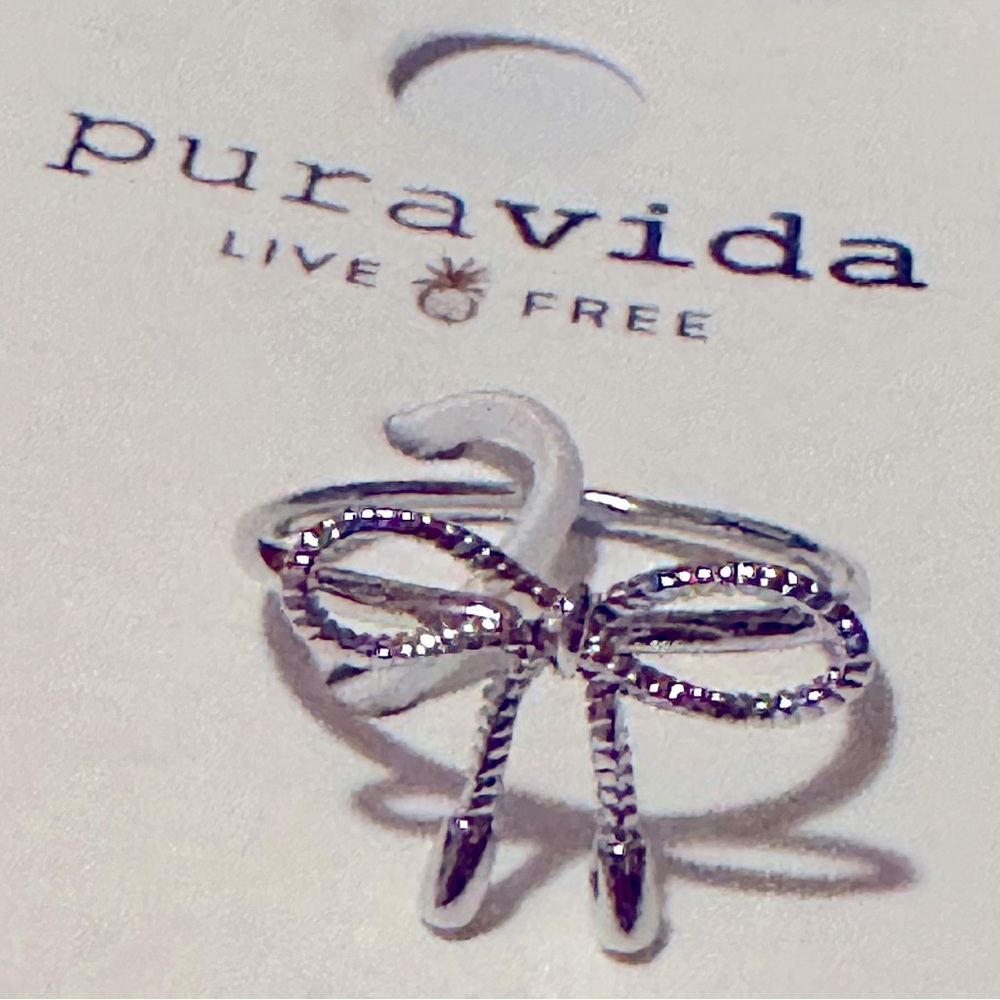 Pura Vida Silver Bow Ring
